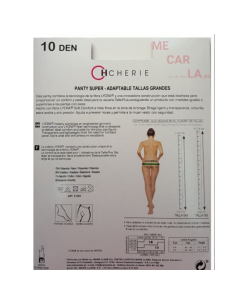 Panty tallas grandes 10DEN CHERIE 2