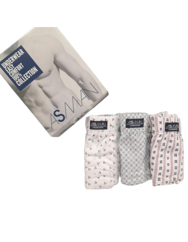 Slip algodón (Pack 3 unidades) ASMAN