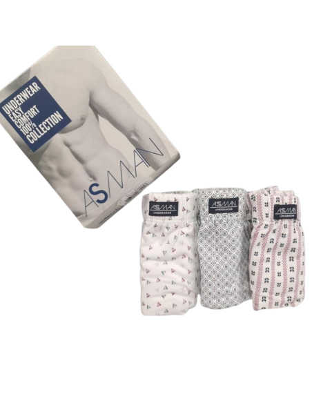 Slip algodón (Pack 3 unidades) ASMAN