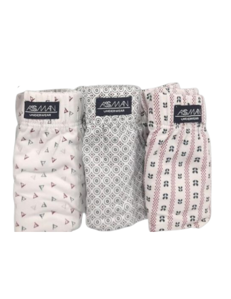 Slip algodón (Pack 3 unidades) ASMAN
