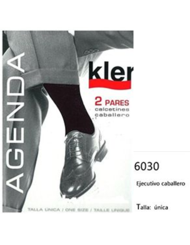 CALCETÍN EJECUTIVO COLORES (2 pares) KLER