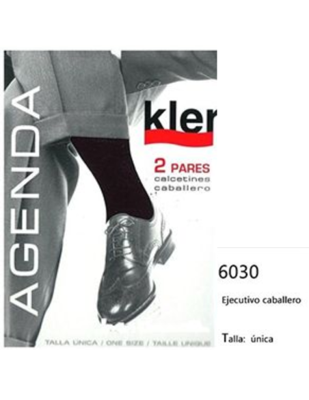 CALCETÍN EJECUTIVO COLORES (2 pares) KLER