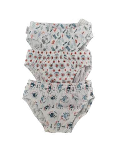 Slip de algodón niño (Surtido Pack 3 uds) ASMAN