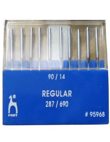 Agujas PONY redondas para máquina