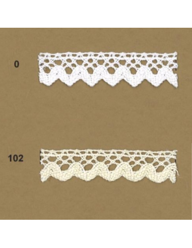 Encaje bolillo 2cm (metro)