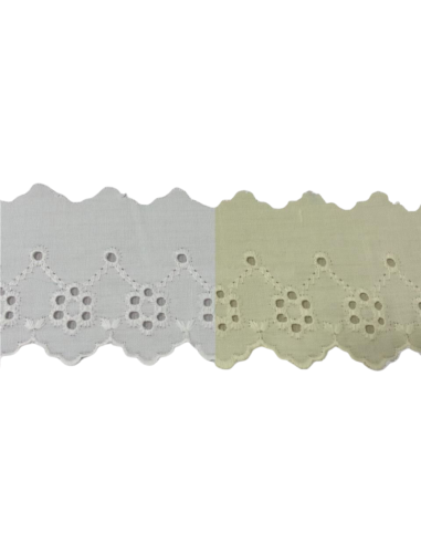 Tira bordada 6,5 cm (en metros)