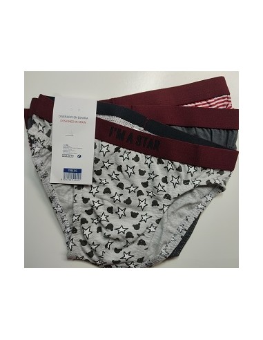 SURTIDO SPLIP NIÑO 3 UNID. ALGODÓN