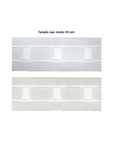 CINTA CORTINA METREADA RIZAR 35