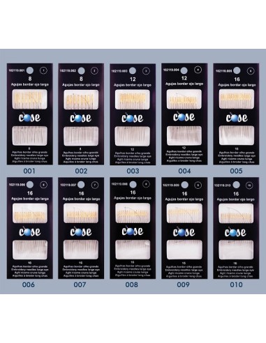 AGUJA ACERO EXTRA COSER A MANO