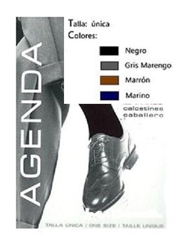 CALCETÍN EJECUTIVO COLORES (2 pares) KLER