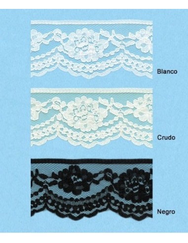 ENCAJE NYLON METREADO