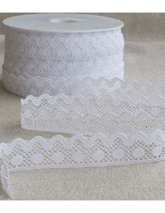 ENCAJE LISO TOPITO METREADO