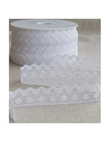 ENCAJE LISO TOPITO METREADO