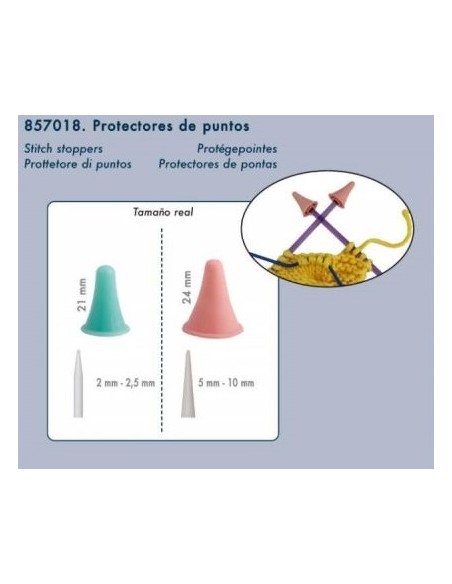 PROTECTOR PUNTA AGUJA TRICOTAR